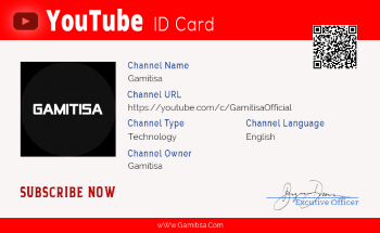 Youtube ID Card Demo